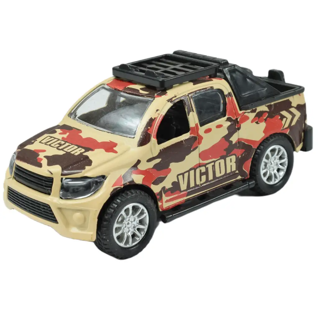 Fast Racer: Lendkerekes PickUp terepjáró többféle változatban 11cm kép 3