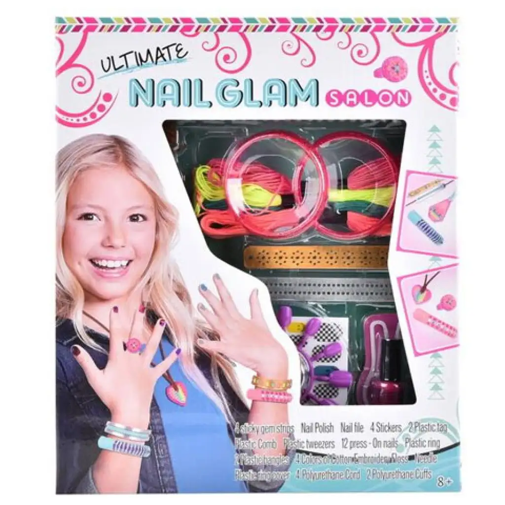 Nail Glam szépség szett kiegészítőkkel kép 1