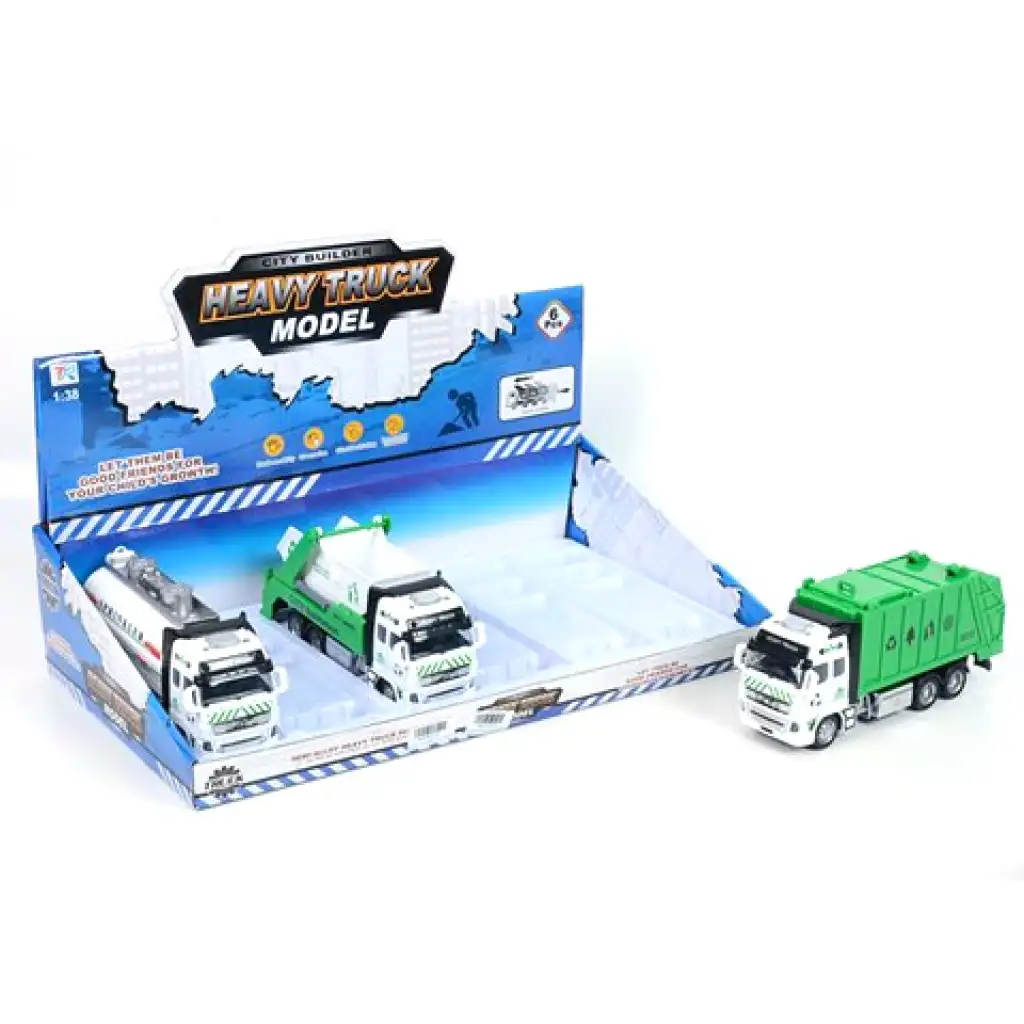 Hátrahúzós hulladékgyűjtő kamion többféle változatban 1/38 kép 1