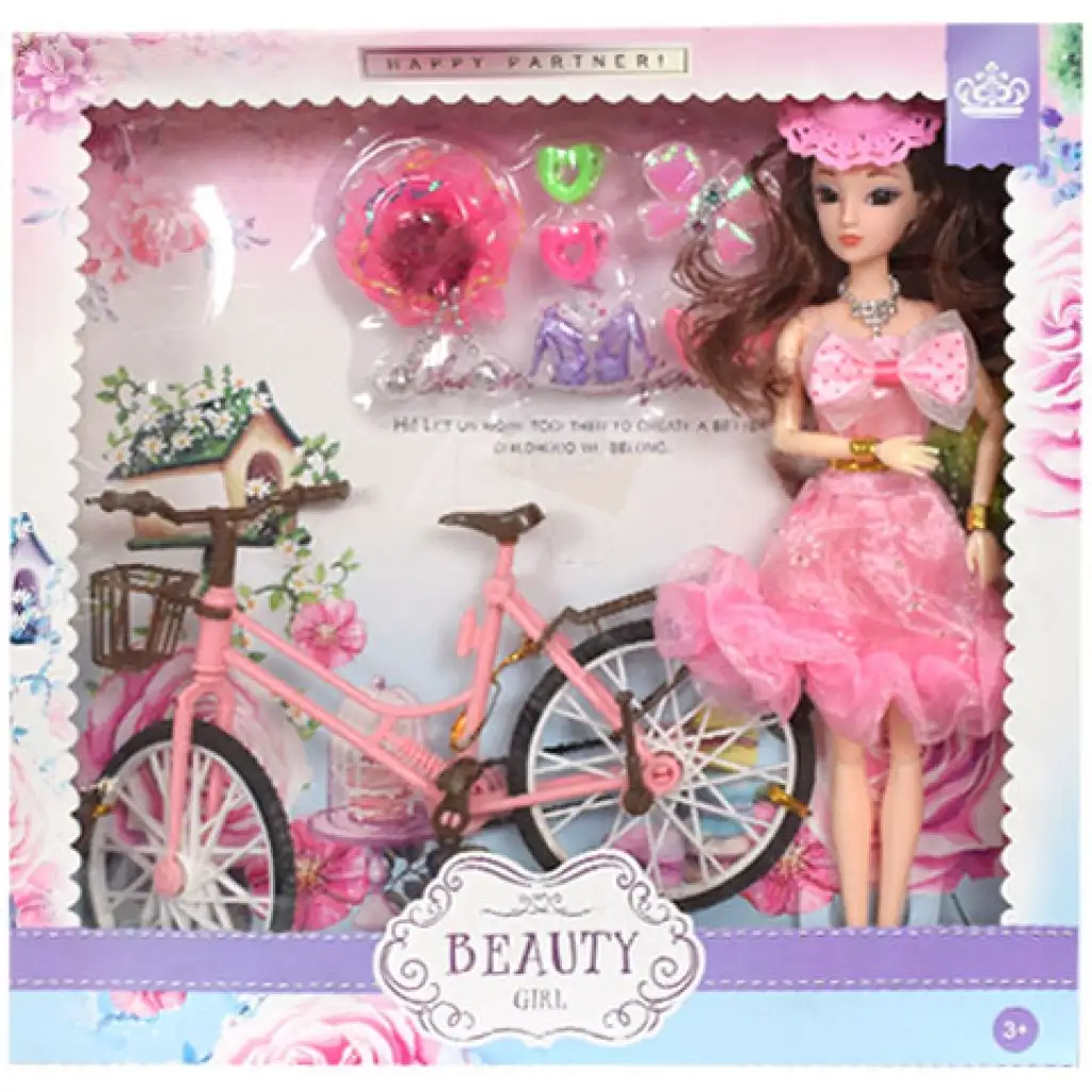 Beauty Girl Best Friends divat baba szett kiegészítőkkel kép 2