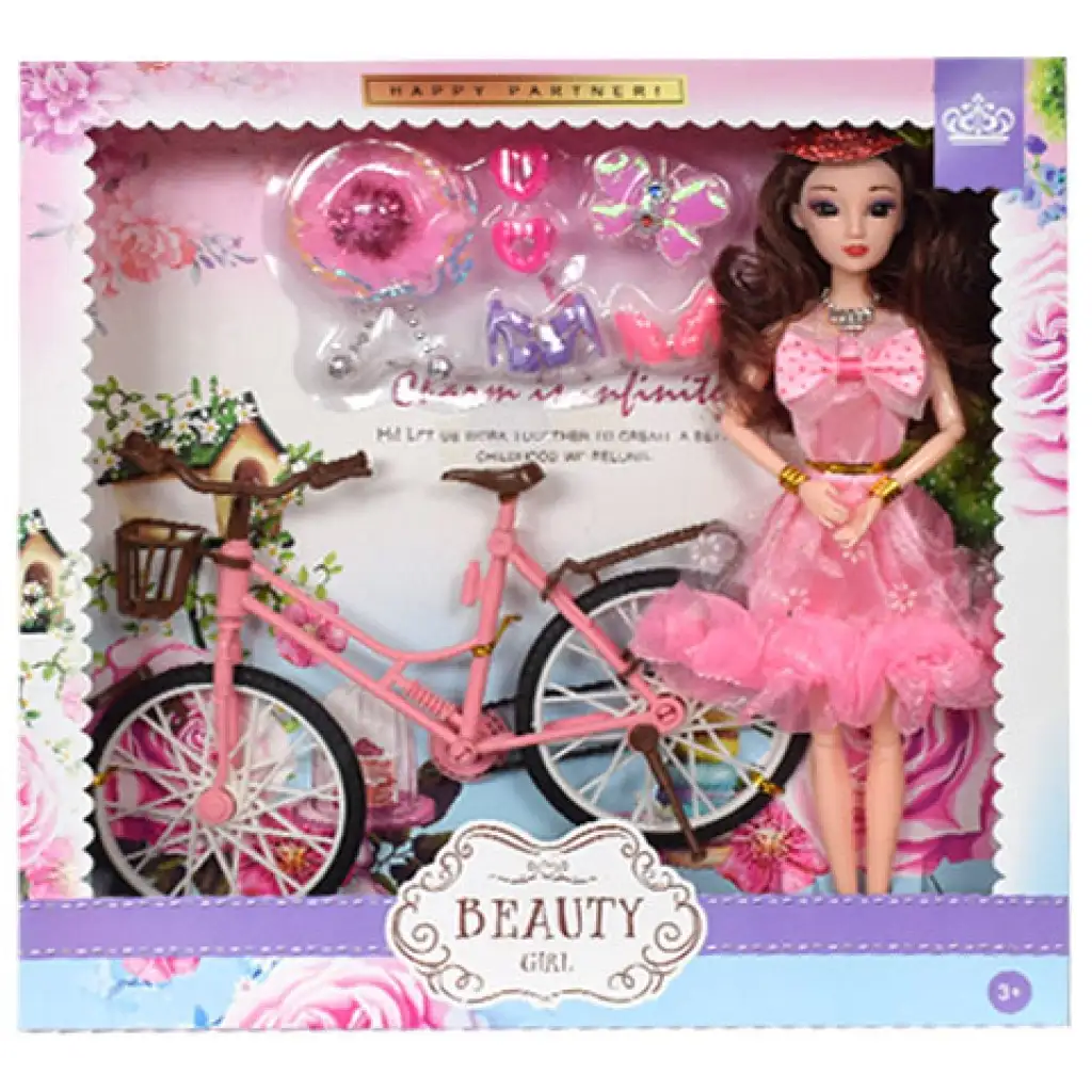 Beauty Girl Best Friends divat baba szett kiegészítőkkel kép 3