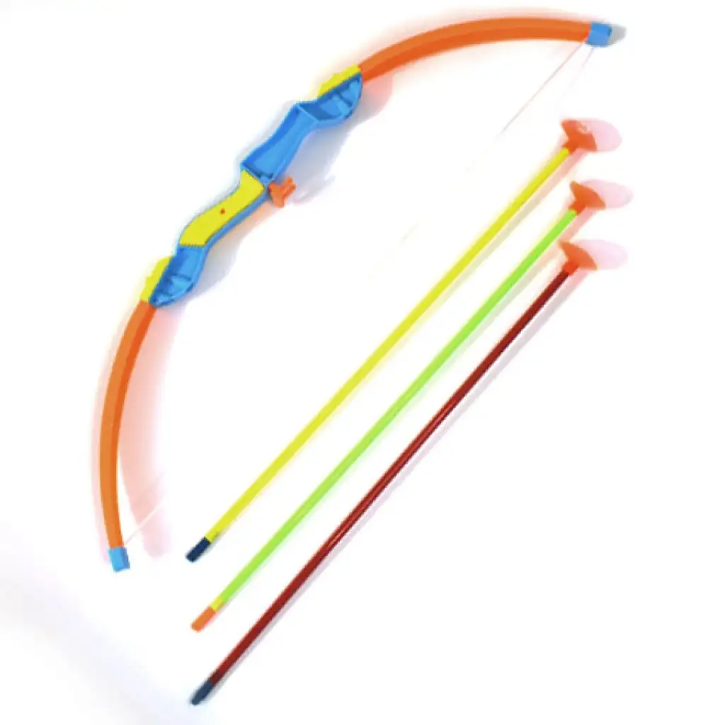 Íj szett tapadókorongos nyílvesszőkkel 37cm kép 1