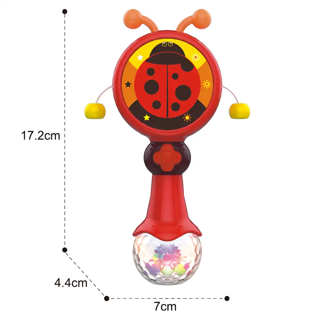 Music World: Katicás golyós dob 17cm kép 3