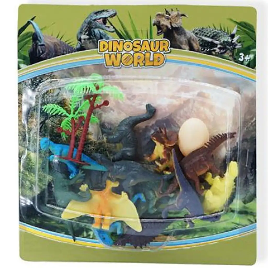 Dino World: Dinoszauruszok figura szett kép 1