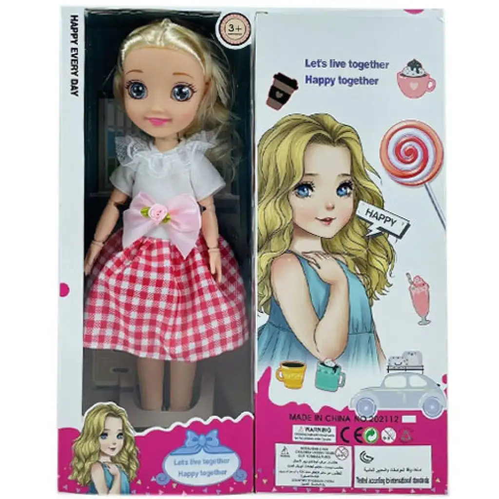 Jenny baba fénnyel és hanggal 30cm kép 1