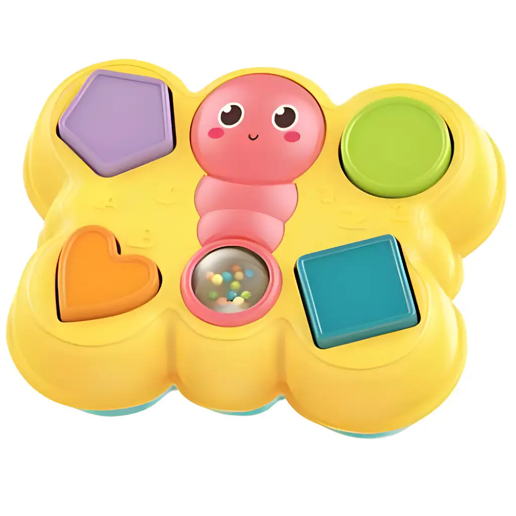 Happy World: Pillangó formaillesztő játék 19cm kép 2