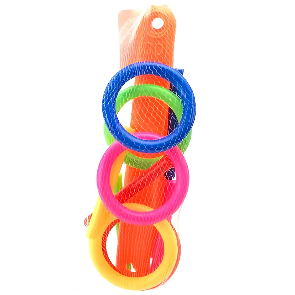 Színes karikadobáló 39cm kép 1