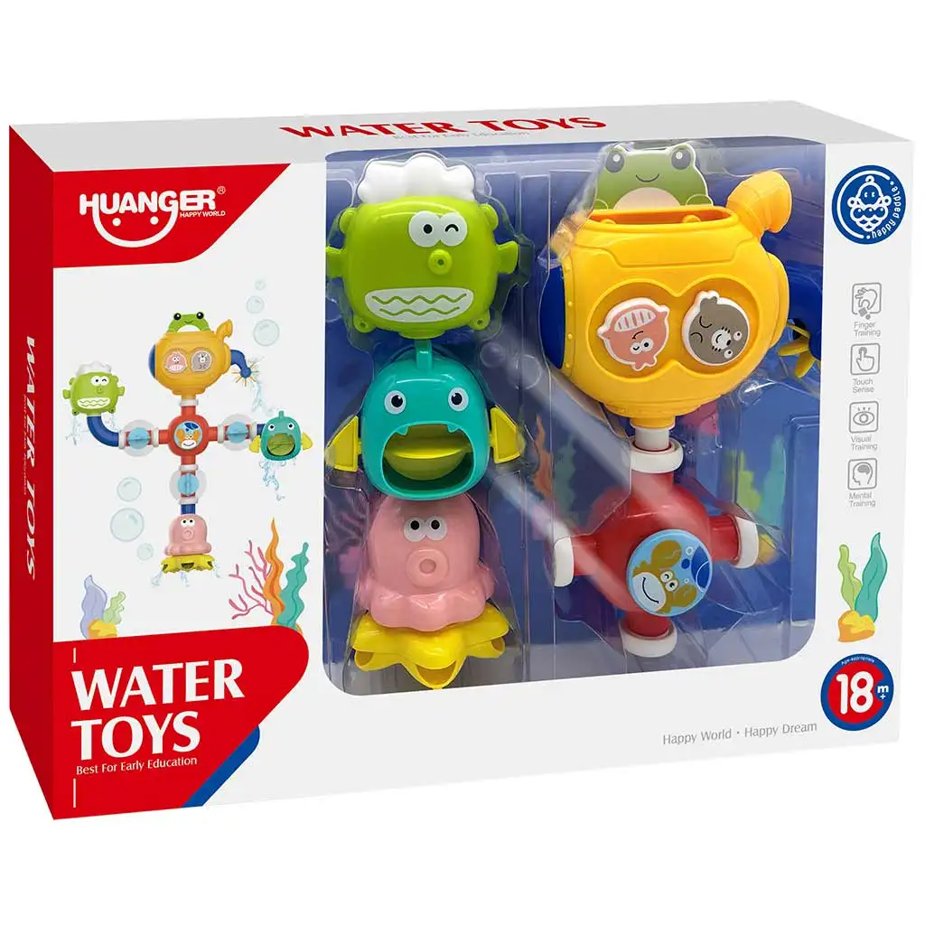 Happy World: Mókás tengeri állatok fürdőjáték kép 1