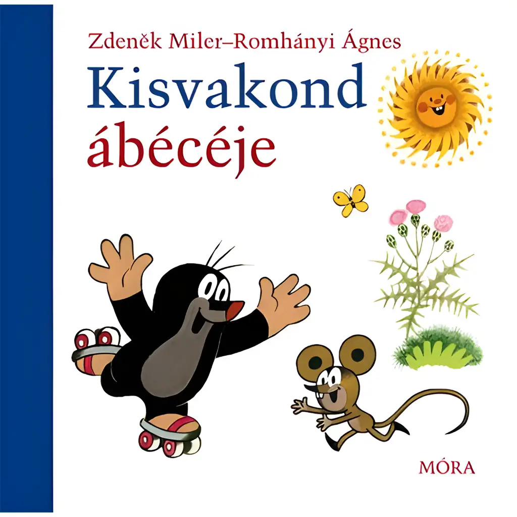 Móra: Zdeněk Miler és Romhányi Ágnes - Kisvakond ábécéje mondókás könyv kép 1
