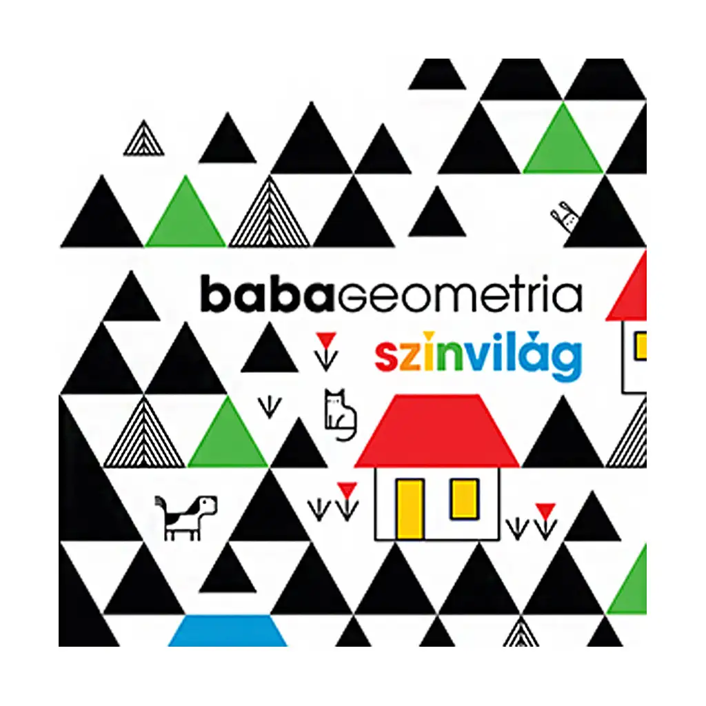 Móra: Babageometria - Színvilág lapozó babakönyv kép 1