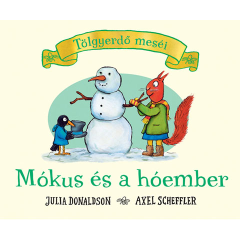 Mókus és a hóember mesekönyv - Pagony kép 1