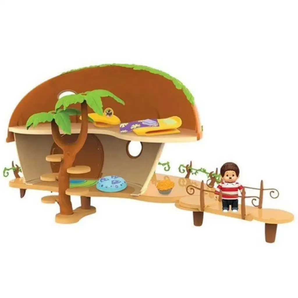Monchhichi Kauri háza játékszett kép 1