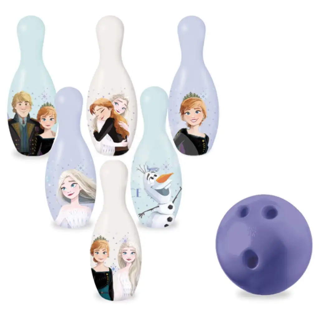 Jégvarázs bowling szett 6db bábuval - Mondo Toys kép 1