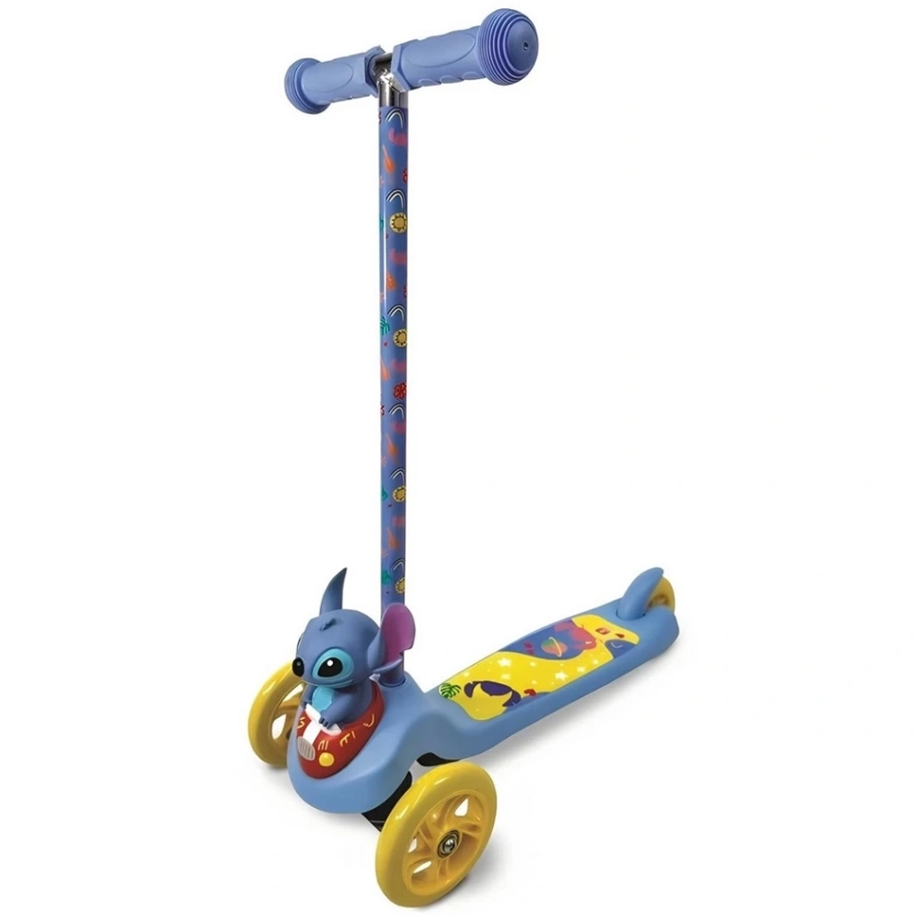 Disney Stitch 3D háromkerekű roller - Mondo Toys kép 1