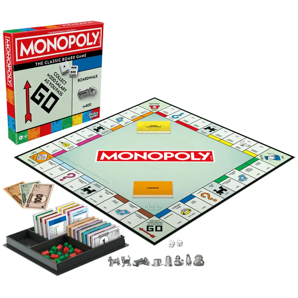 Monopoly classic társasjáték új változat - Hasbro kép 2