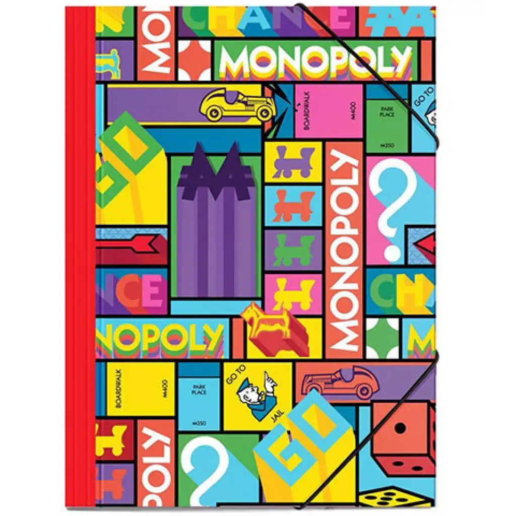Monopoly gumis dosszié 25x35cm kép 1