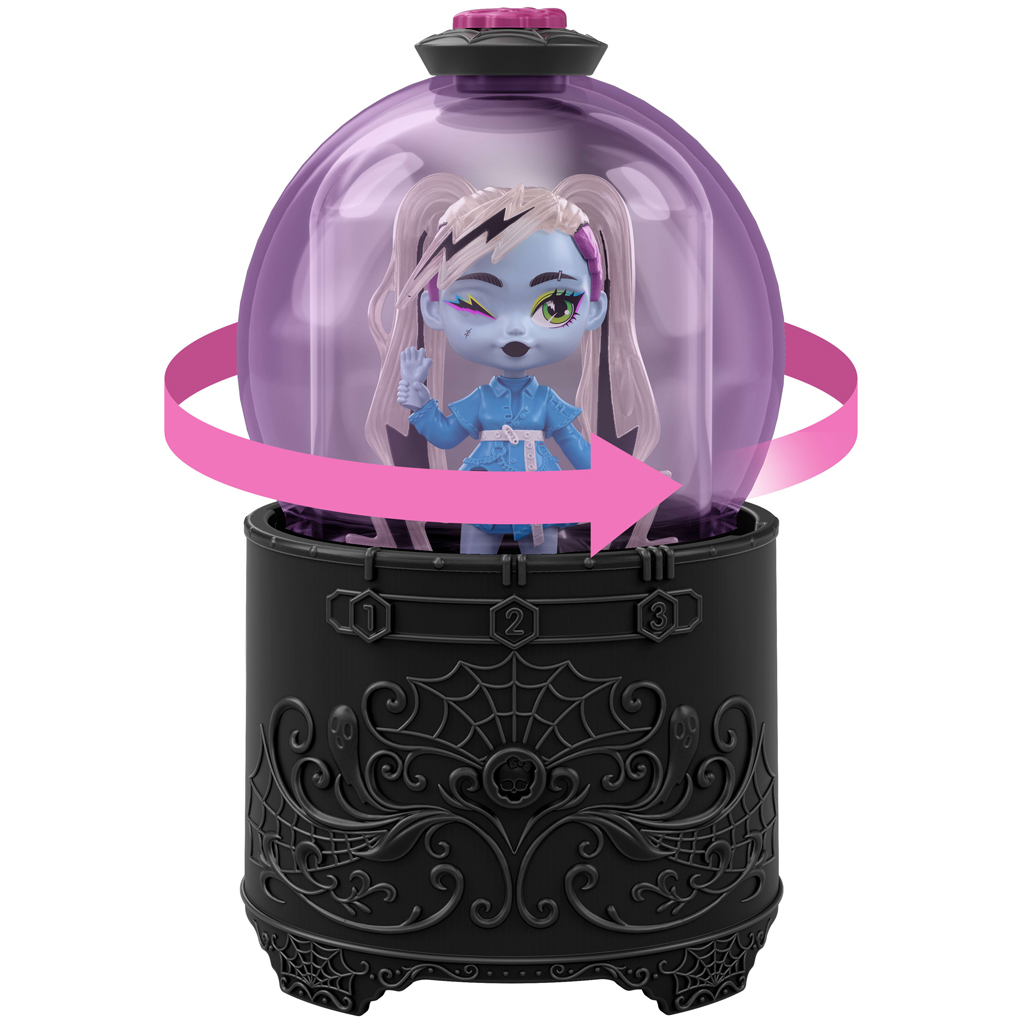 Monster High: Rémreveal meglepetés baba kristálygömbben 1db – Mattel kép 3