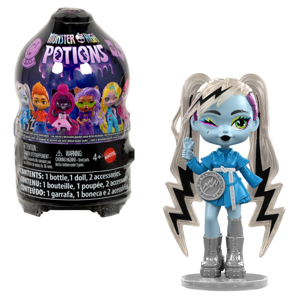 Monster High: Rémreveal meglepetés baba kristálygömbben 1db – Mattel kép 1