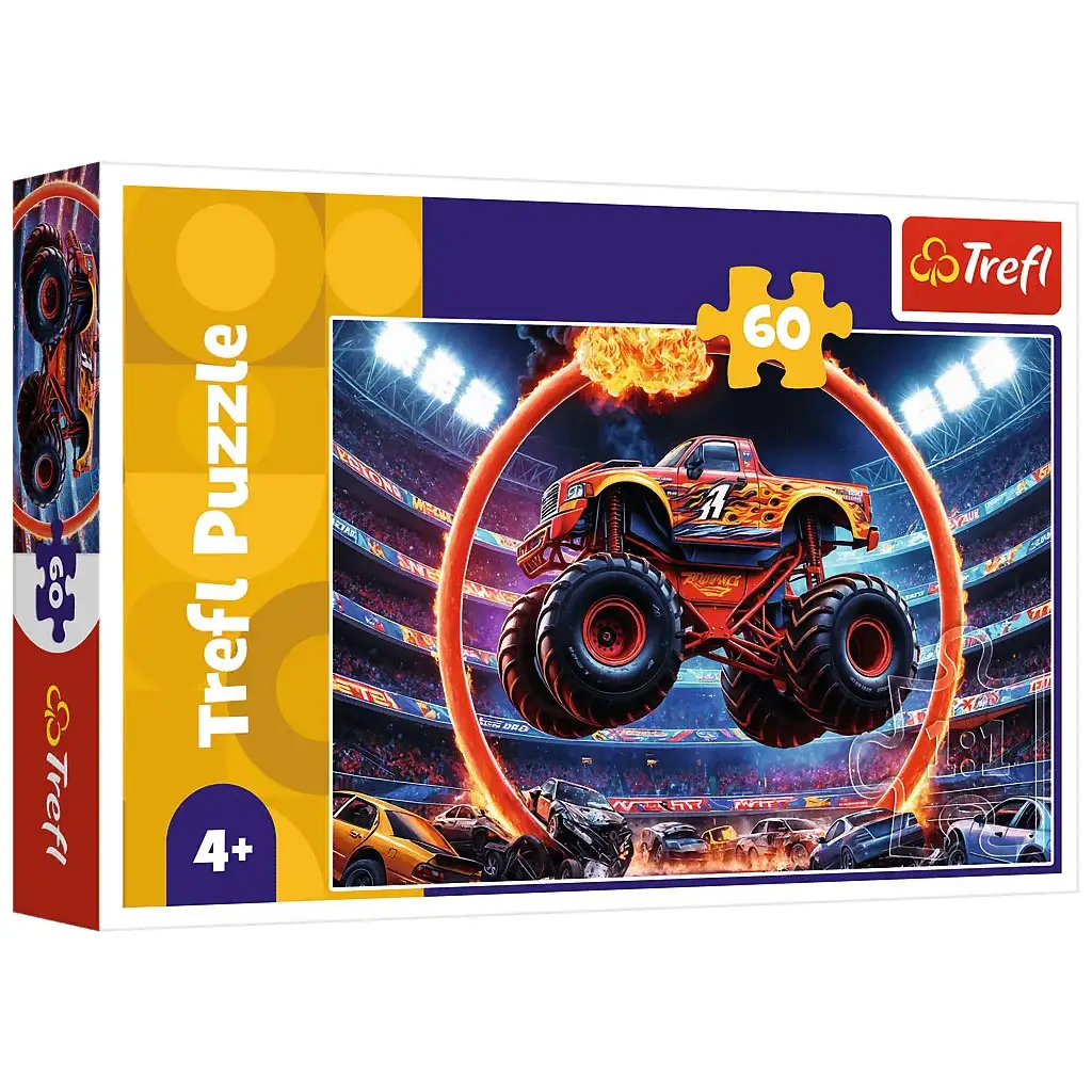 Monster Truck show 60db-os puzzle - Trefl kép 1