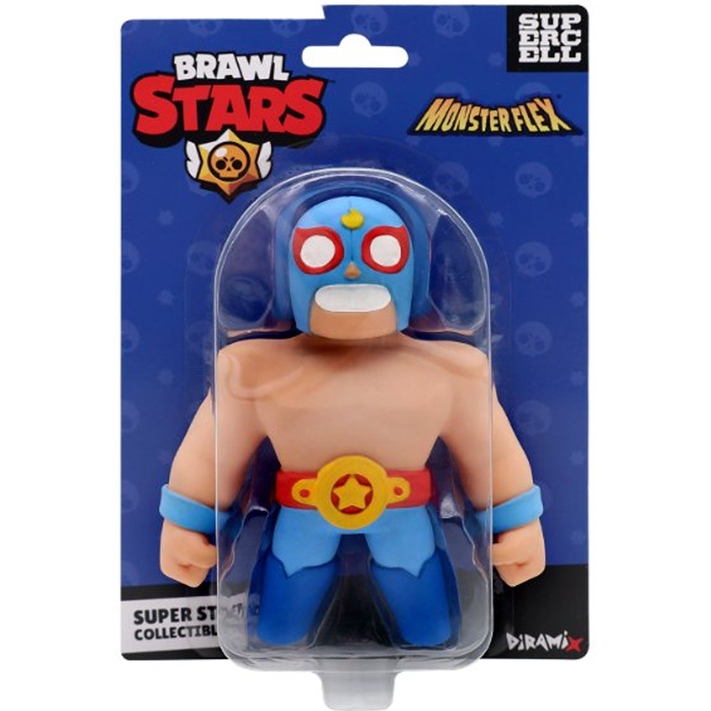 Monster Flex: Brawl Stars nyújtható figurák többféle változatban 1db kép 6