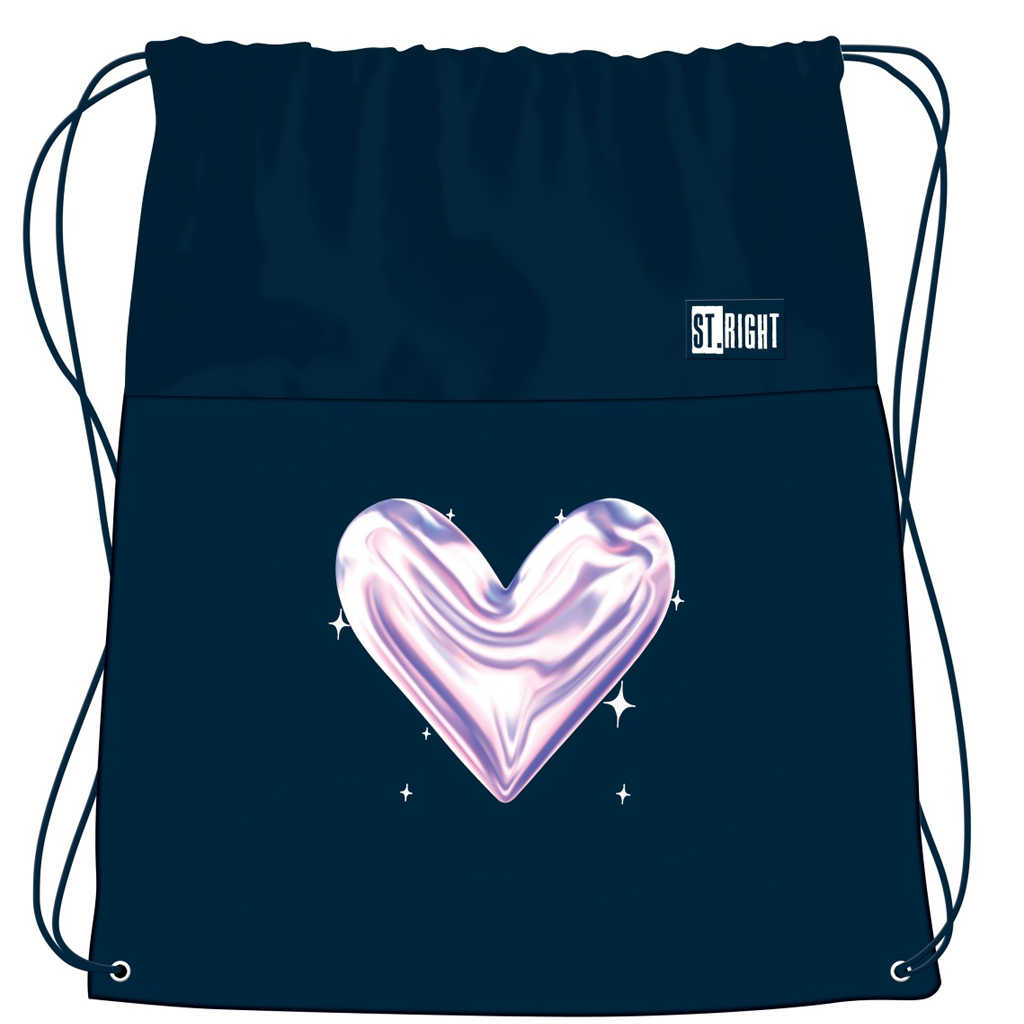 St.Right Moonlight Heart tornazsák, sportzsák 34x43cm kép 1