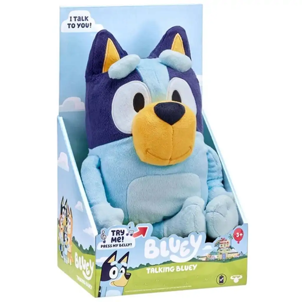 Bluey beszélő plüss figura 33cm kép 1