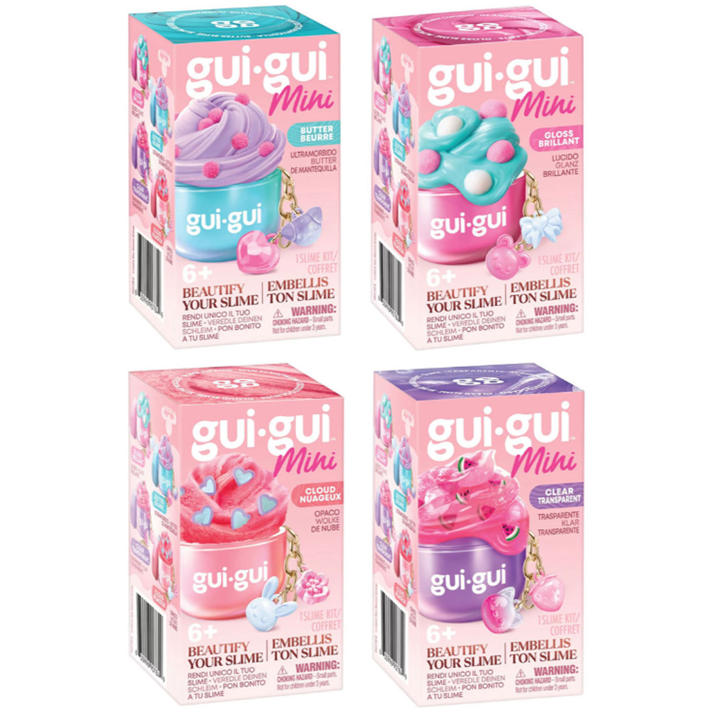 GUI-GUI mini illatos slime többféle változatban 1db kép 1