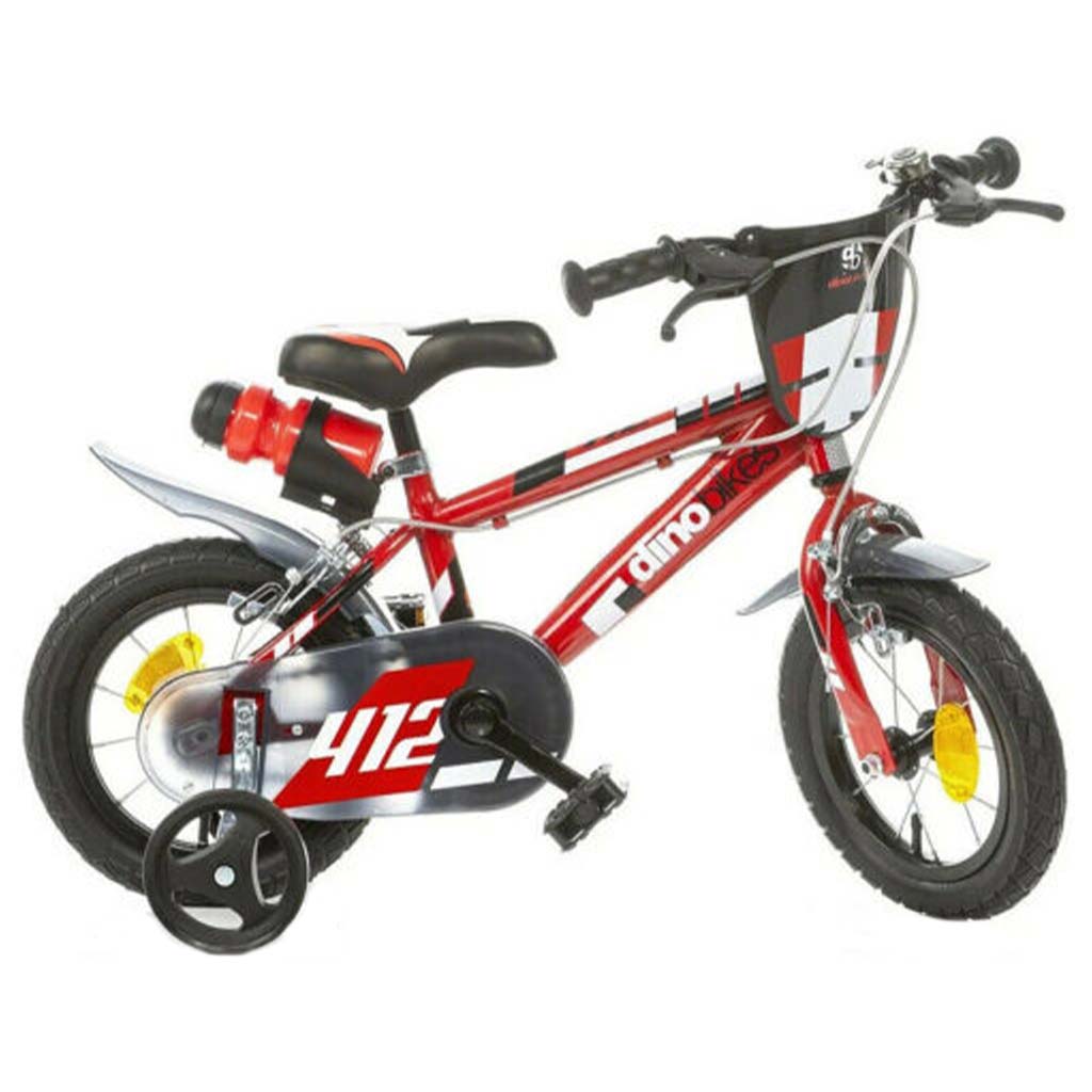 Sfera piros gyerek bicikli 12-es méretben - Dino Bikes kerékpár kép 1