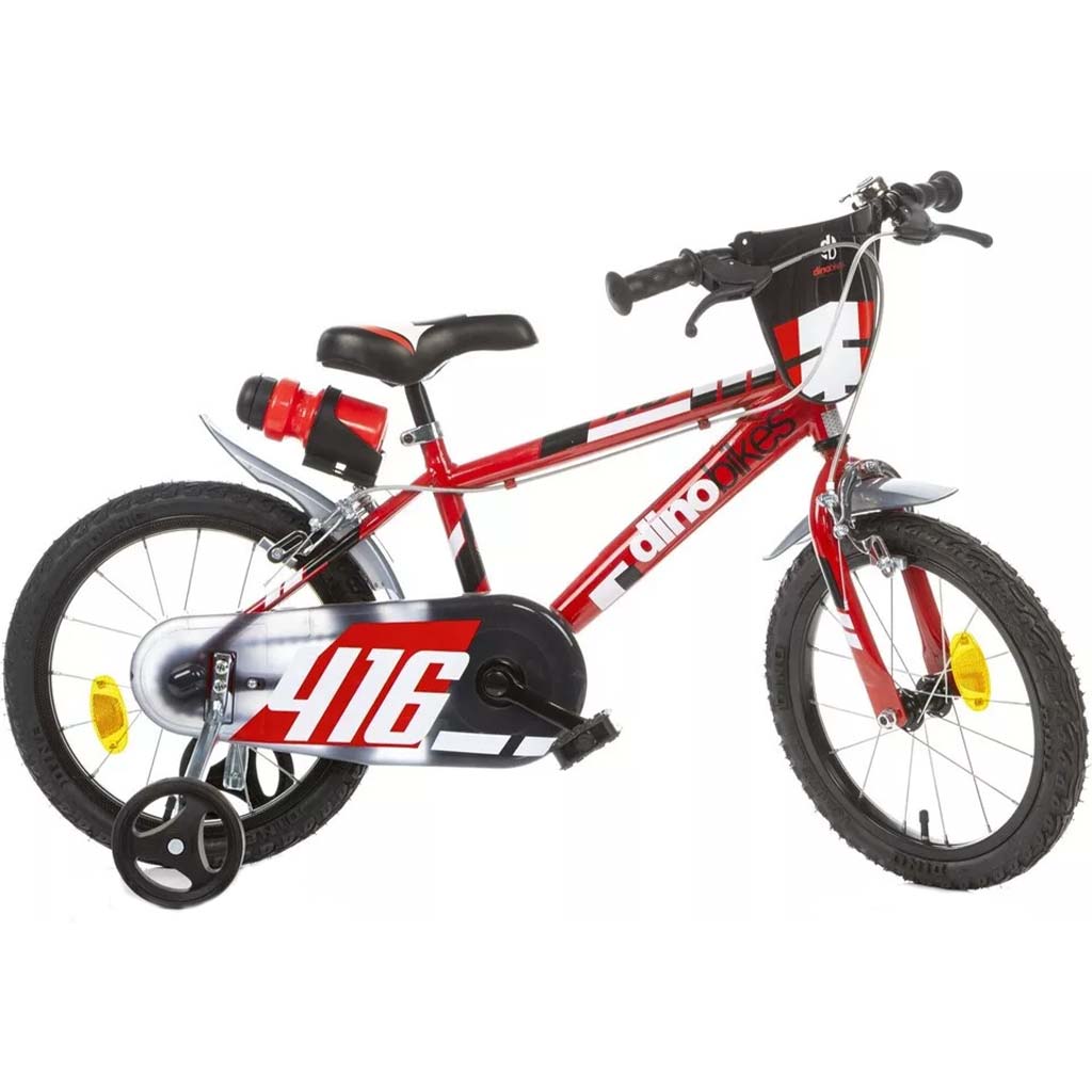 Sfera piros gyerek bicikli 16-os méretben - Dino Bikes kerékpár kép 1