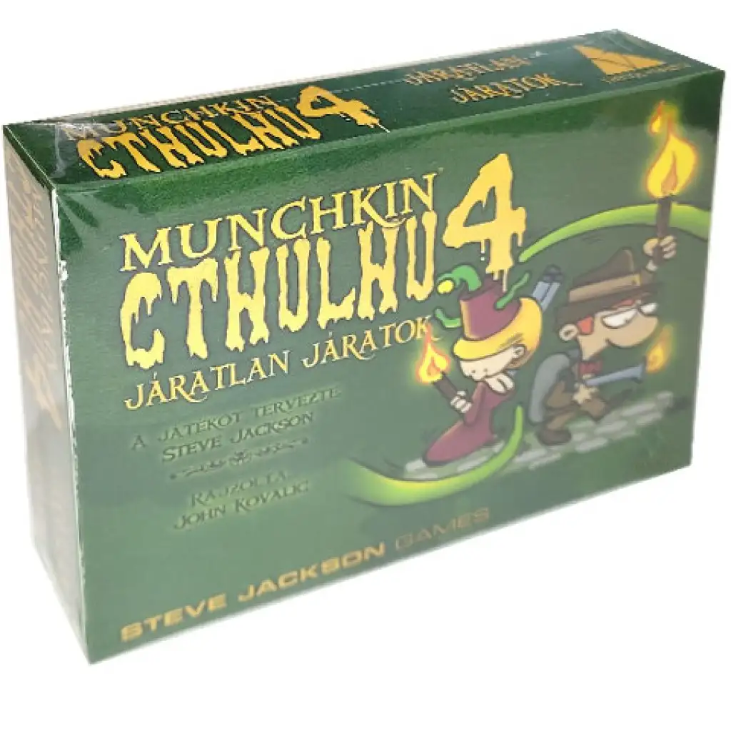 Munchkin Cthulhu 3 - Járatlan járatok társasjáték kiegészítő kép 1