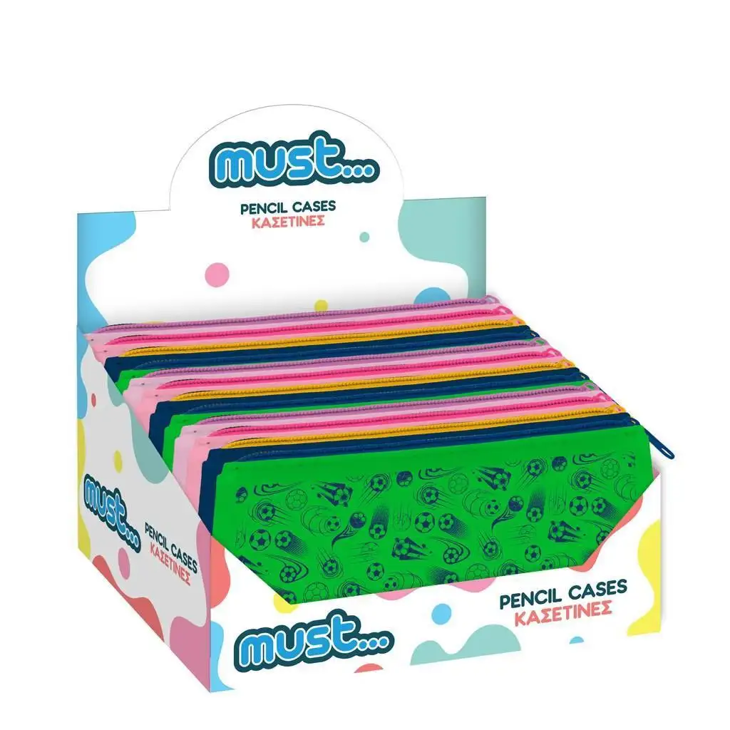 Must: Mintás szilikon tolltartó négyféle változatban 20x10cm kép 1