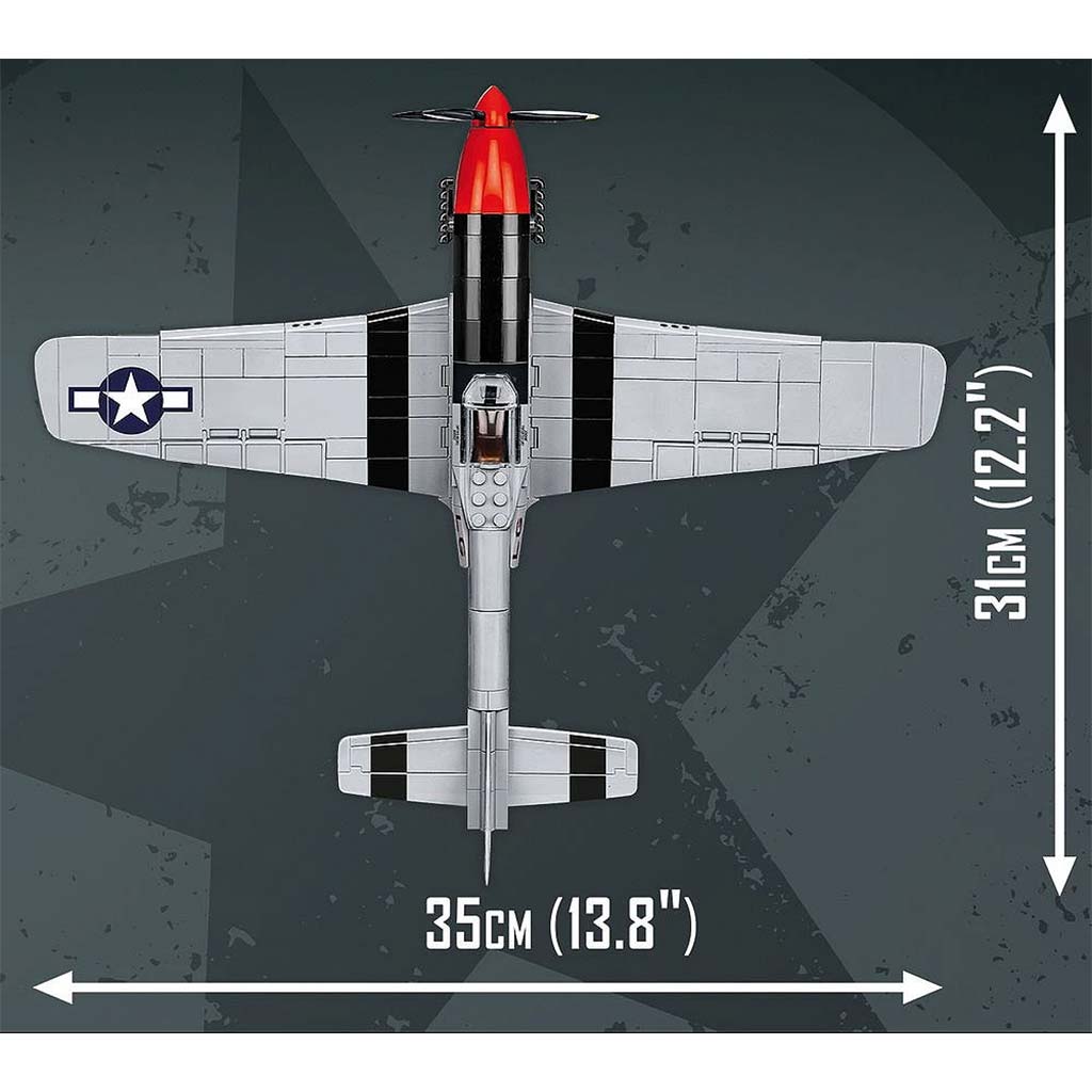 COBI: Mustang P-51D „TOP GUN: Maverick” repülőgép építőjáték (5846) kép 3