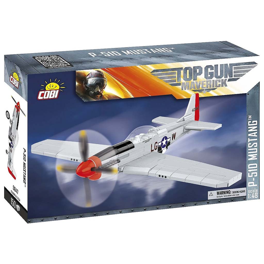 COBI: Mustang P-51D „TOP GUN: Maverick” repülőgép építőjáték (5847) kép 1