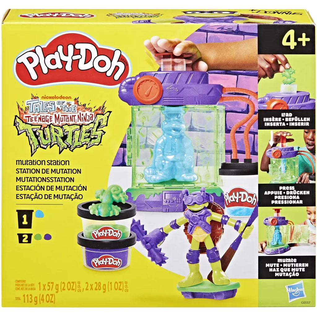 Play-Doh: Tini ninja teknőcök mutation station játékszett - Hasbro kép 1