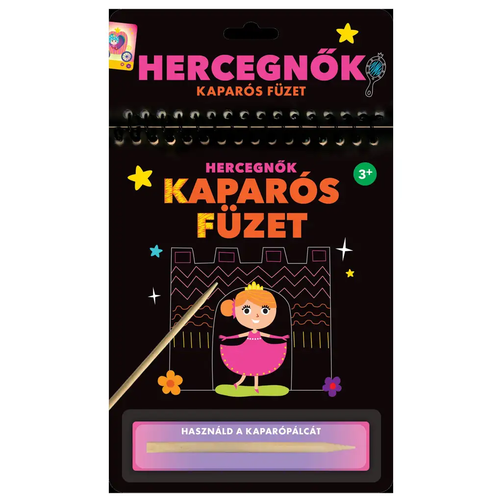 Kaparós foglalkoztató füzet - Hercegnők kép 1