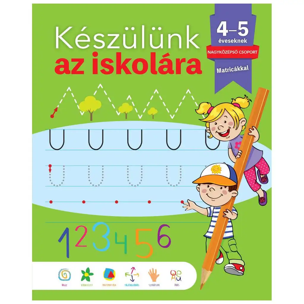 Napraforgó: Készülünk az iskolára - 4-5 éveseknek kép 1