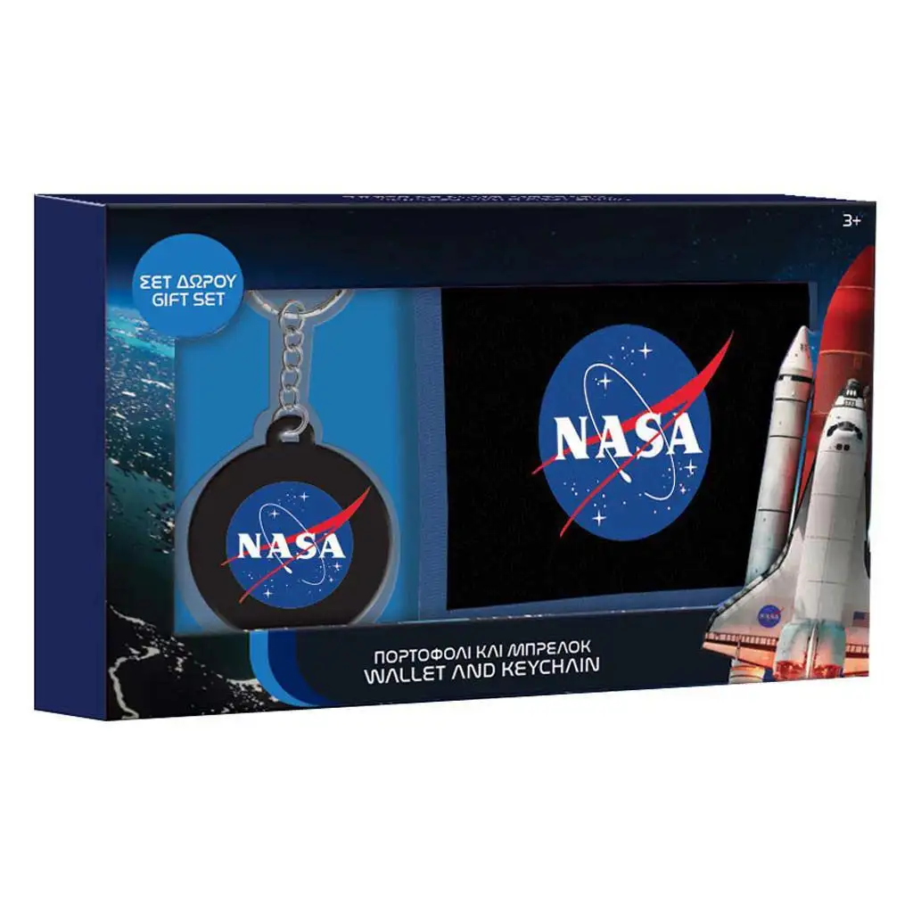 NASA pénztárca kulcstartóval ajándékcsomag kép 1