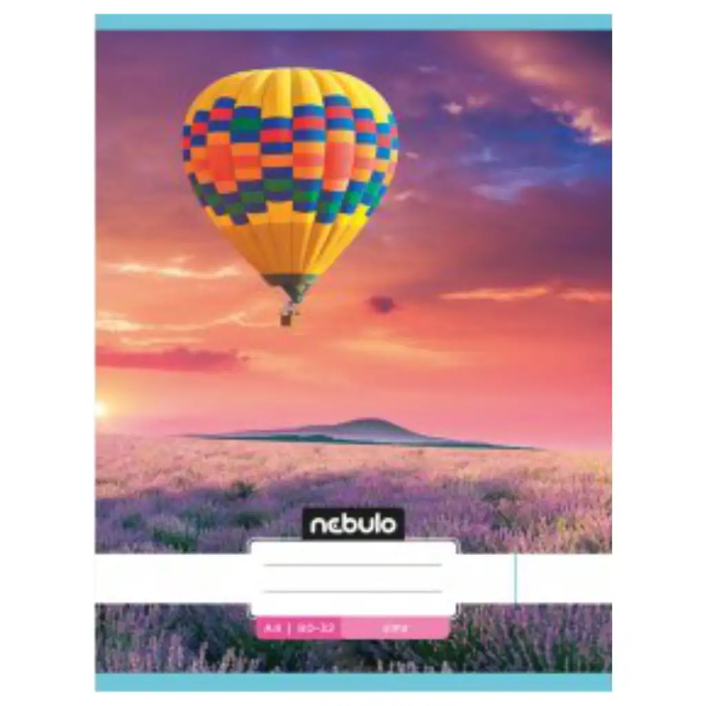 Nebulo: Levendulamező sima füzet A4 80-32 kép 1
