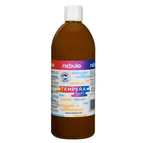 Nebulo: Barna folyékony 500ml-es tempera palackban kép 1