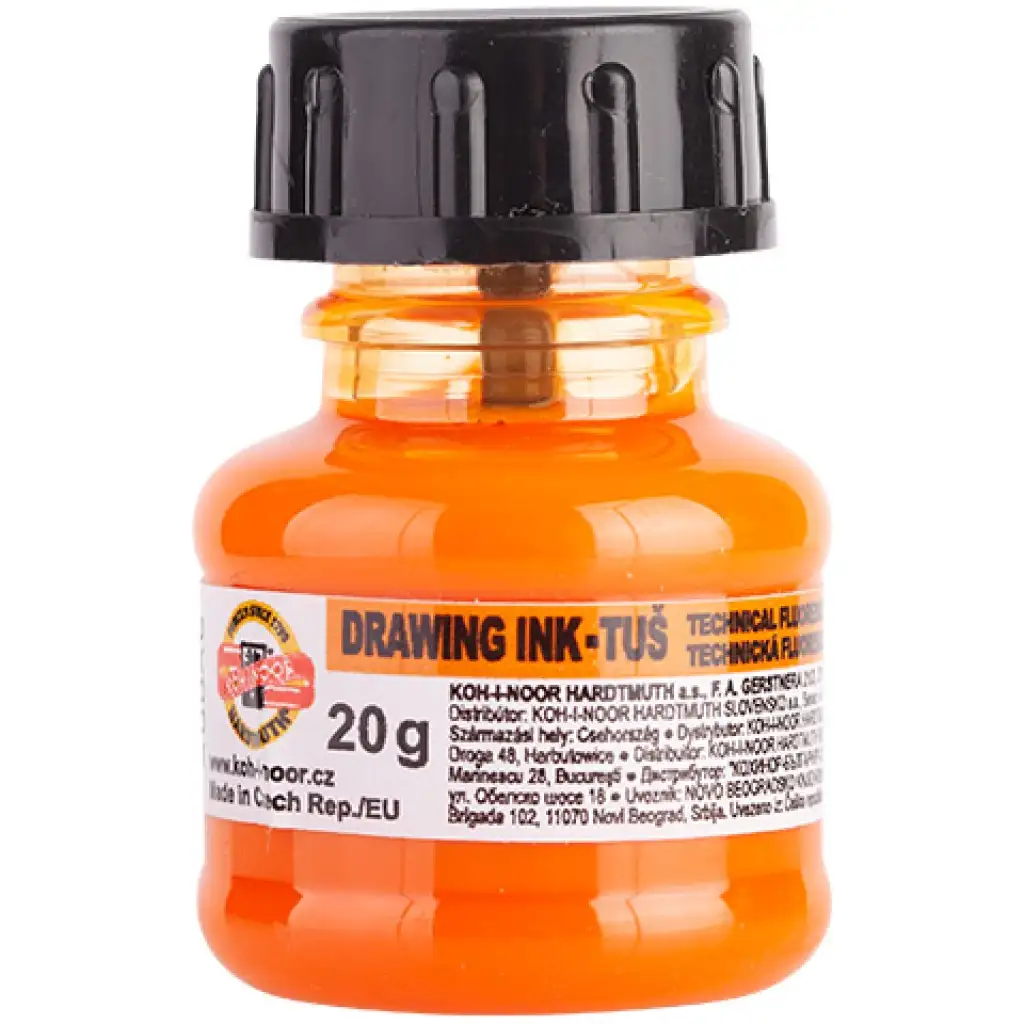 ICO: Koh-I-Noor V0141790102LP neon narancssárga tus tinta 20gramm kép 1