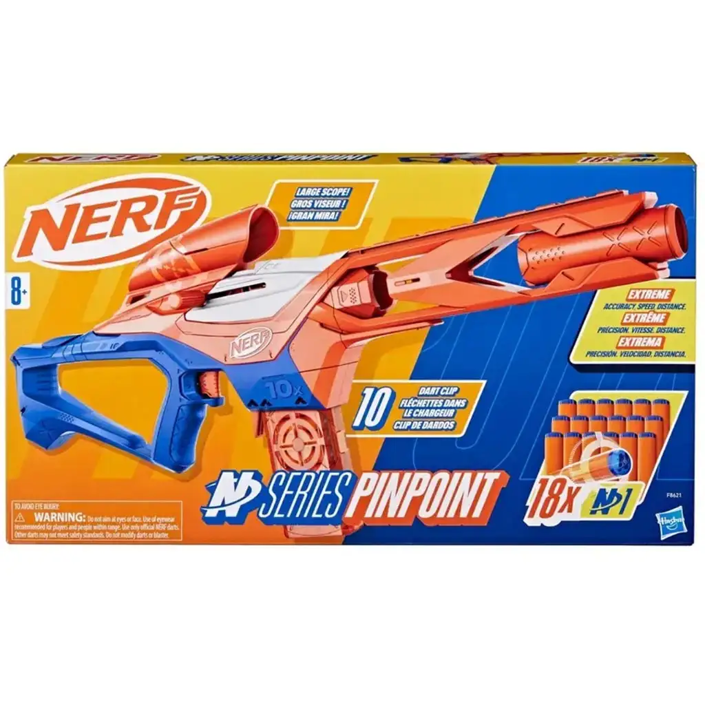 Nerf: N-Series: Pinpoint szivacslövő 18db tölténnyel - Hasbro kép 1