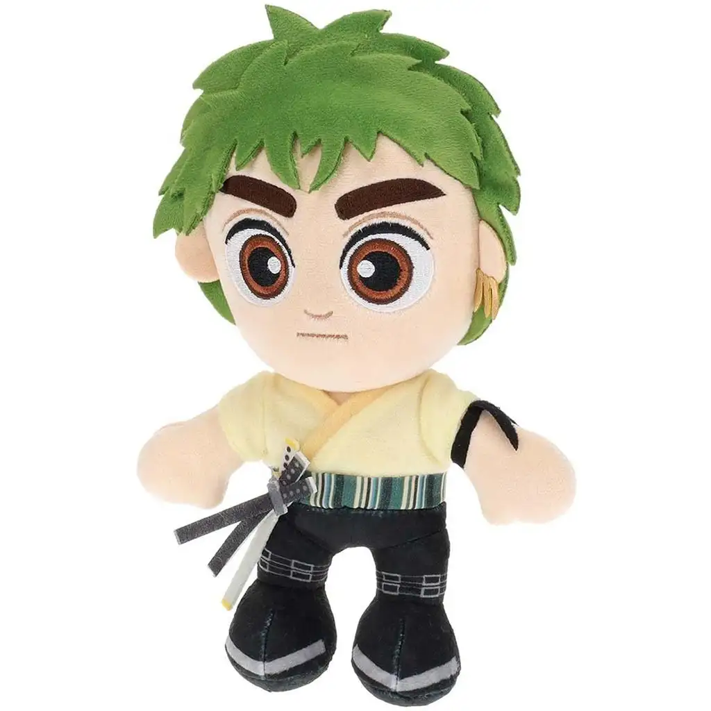 Netflix: One Piece - Zoro karakter plüssfigura 20cm kép 2