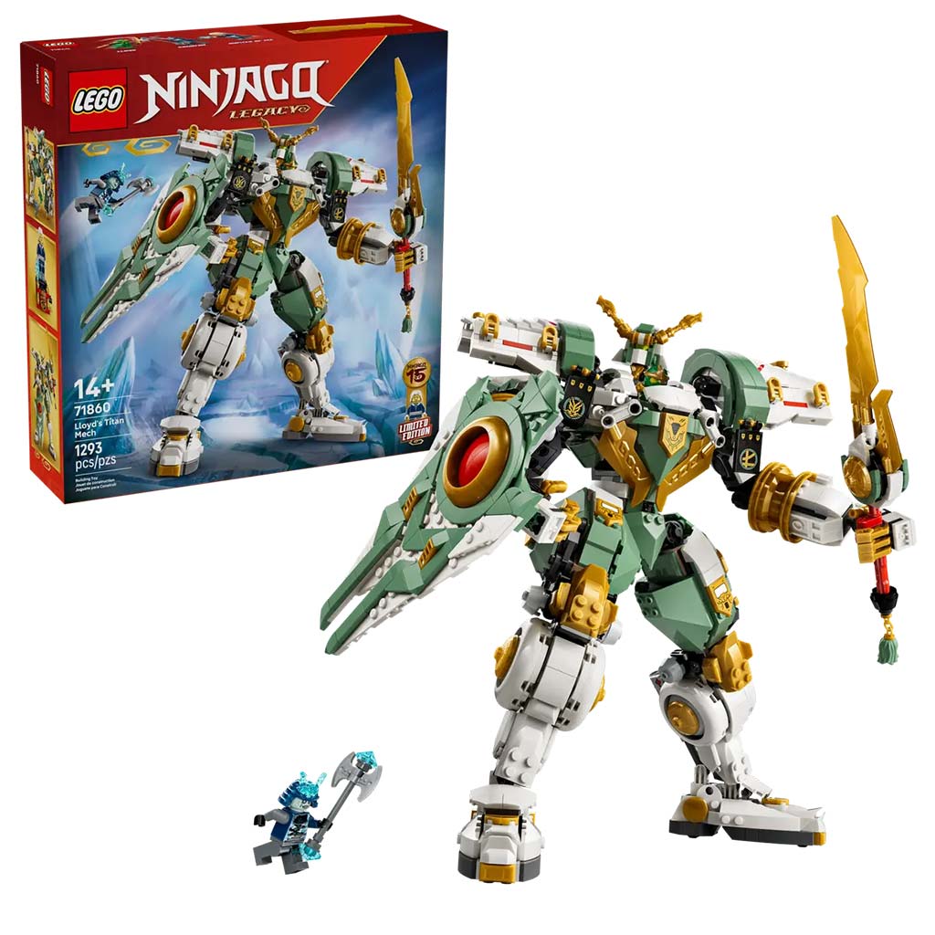 LEGO® Ninjago: Lloyd titánpáncélja a 15. évfordulóra (71860) kép 1