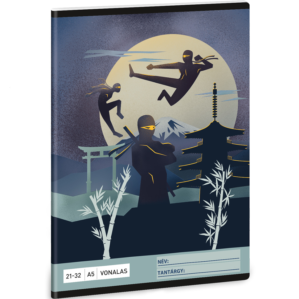 Ars Una: Ninjas in the dark vonalas füzet A/5 21-32 kép 1