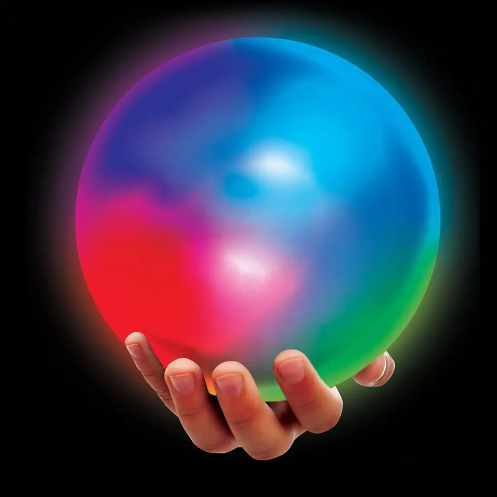 Tiny Wubble Brite világító buboréklabda színváltós led fénnyel 30cm kép 2
