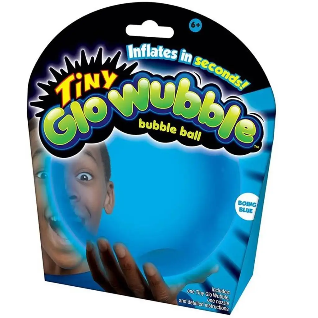 Tiny Wubble sötétben világító kék buboréklabda 30cm kép 1