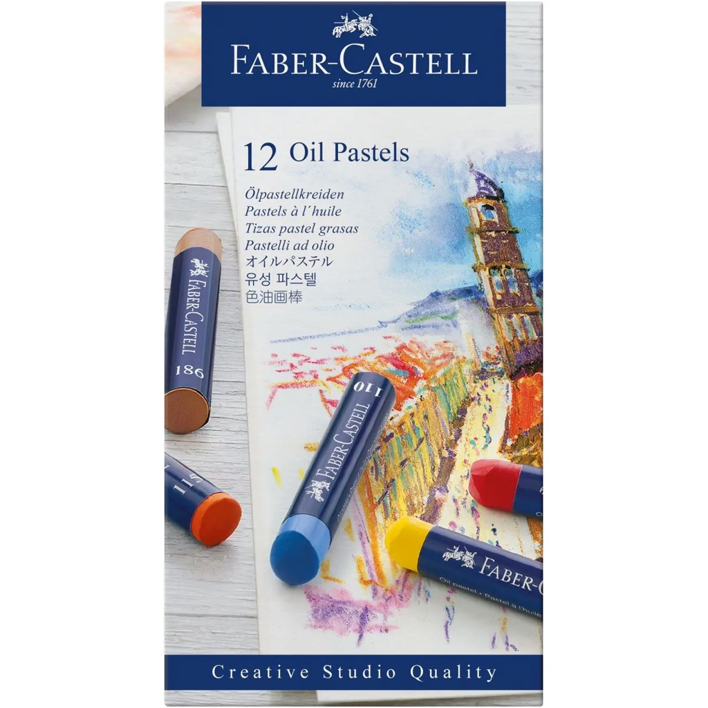 Faber-Castell: Olajpasztellkréta 12db-os szett kép 1