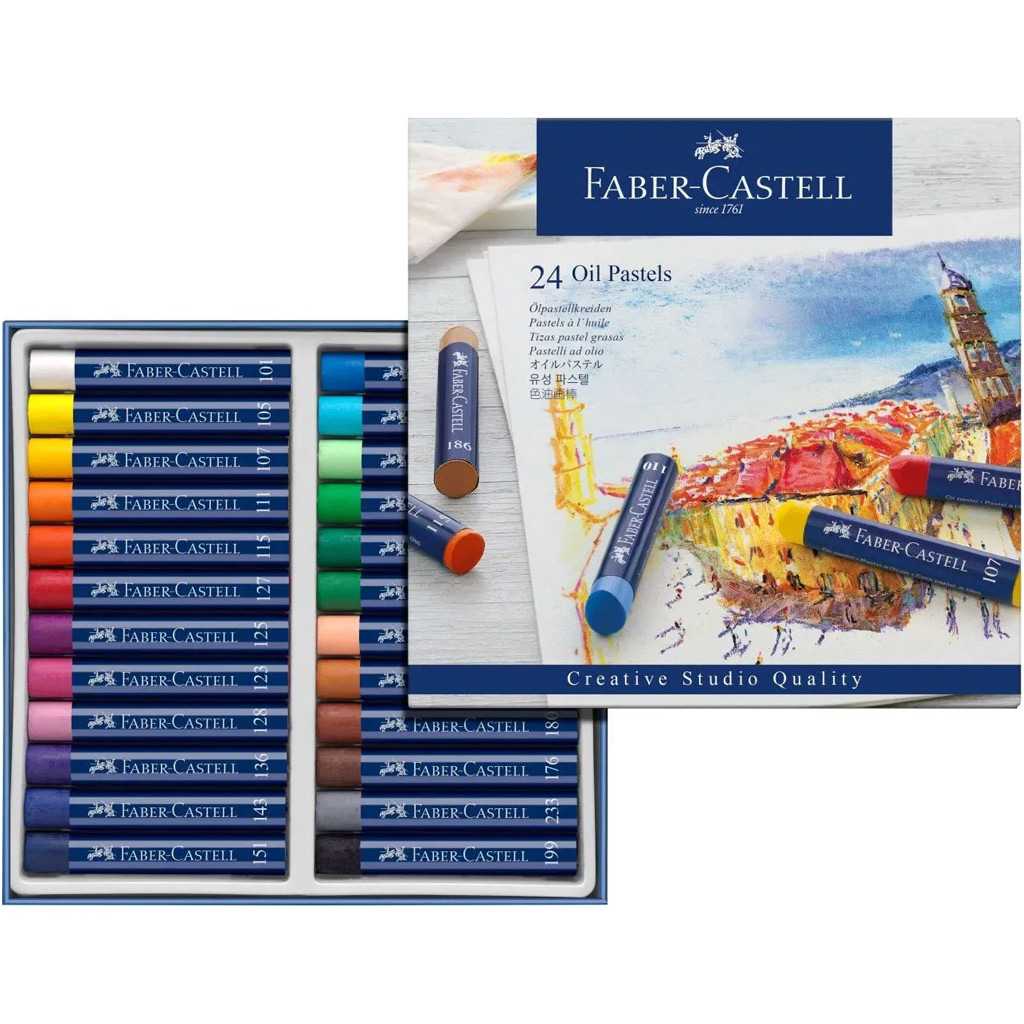 Faber-Castell: Olajpasztellkréta 24db-os szett kép 2