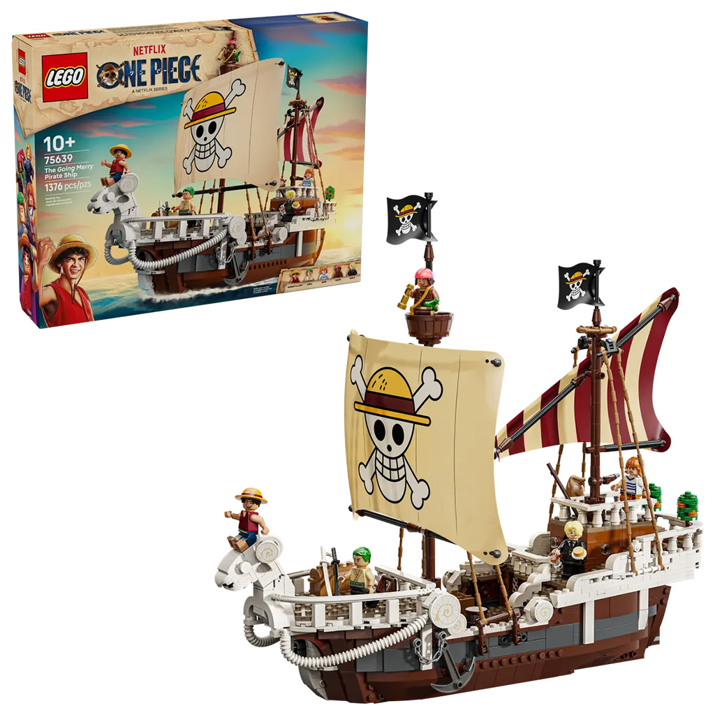 LEGO® One Piece: Going Merry kalózhajó (75639) kép 1