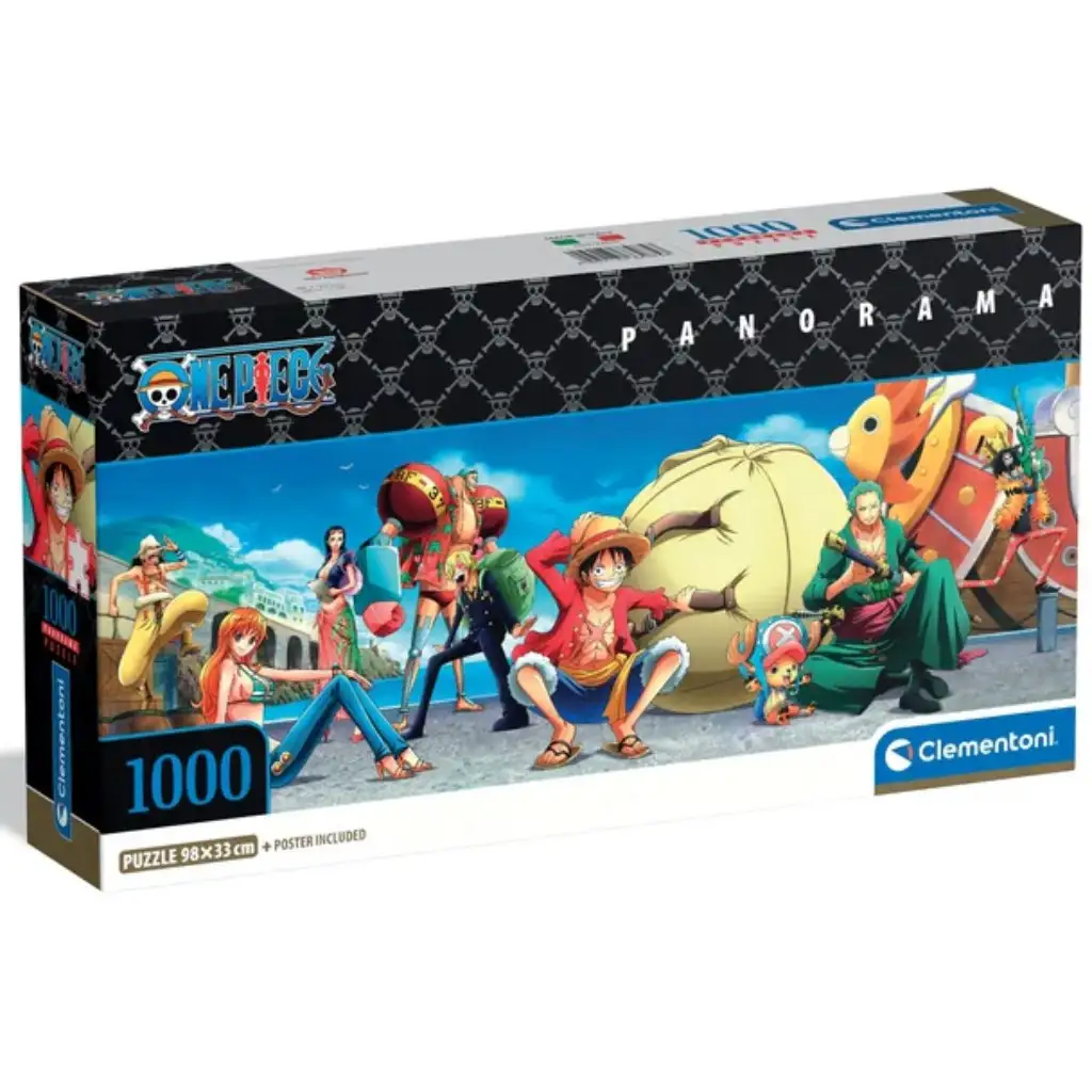 One Piece HQC 1000db-os panoráma puzzle - Clementoni kép 1